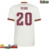 Camisa de Futebol Espanha Pedri Gonzalez #20 Equipamento Secundário Mundo 2026 Manga Curta